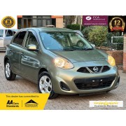 2013 Green Nissan Micra WARRANTED LOW MILE,18M WARRANTY,REV CAM 1.2 5dr